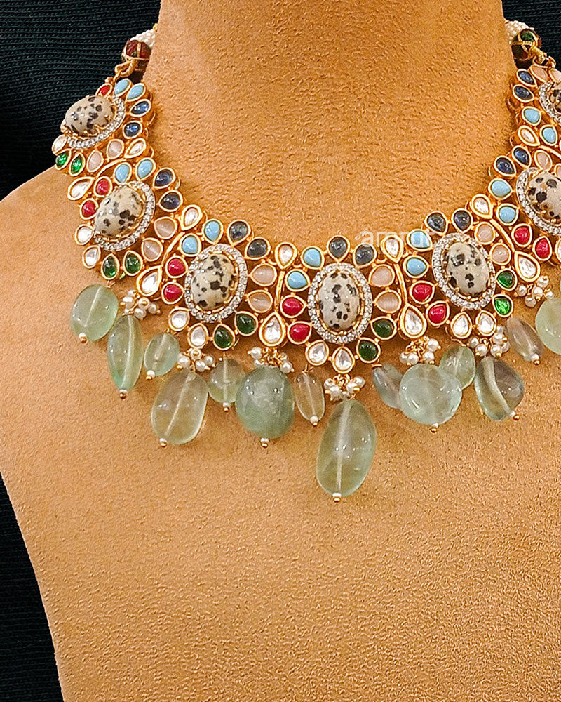 Multicolor Jewellery Set With Earrings - Image 2