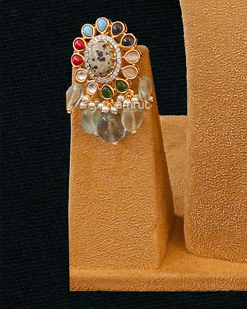 Multicolor Jewellery Set With Earrings - Image 3
